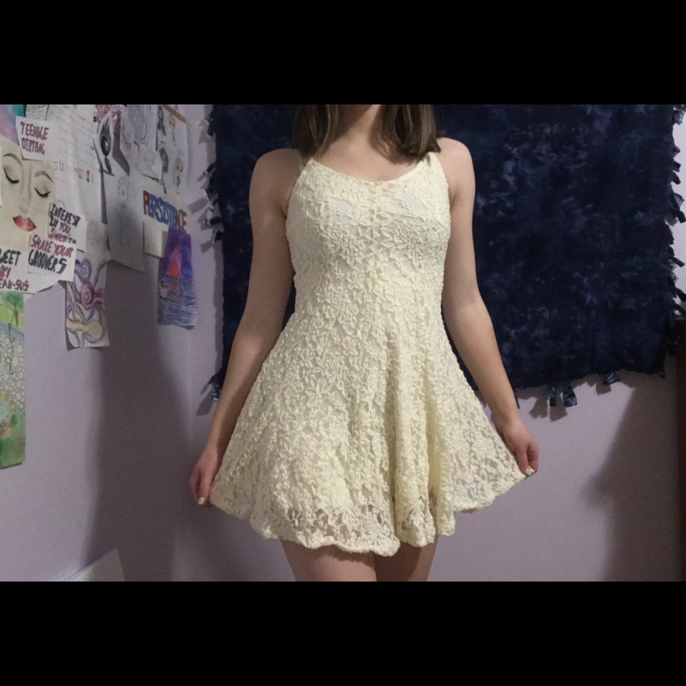 cute little mini lace dress